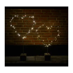 Varmgalvaniseret hjertes�t i sten 100 & 120 cm 